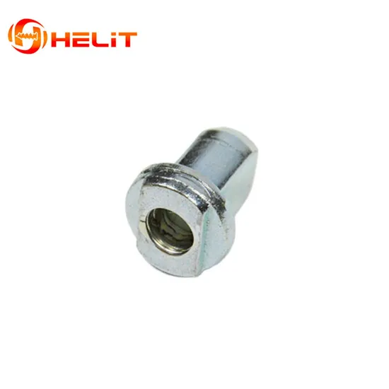 Zinc Plated Flanged Hex Step Nut for Furniture & Equipment Precise Positioning